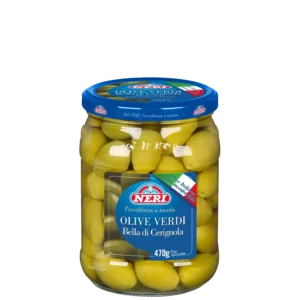 Olive verdi Bella di Cerignola intere
