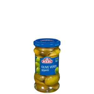 Olive verdi giganti intere