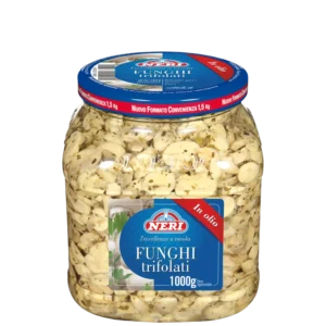 Sautéed Champignon Mushrooms in Oil