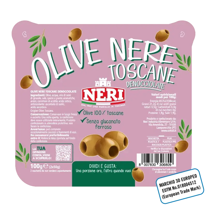 Olive toscane denocciolate