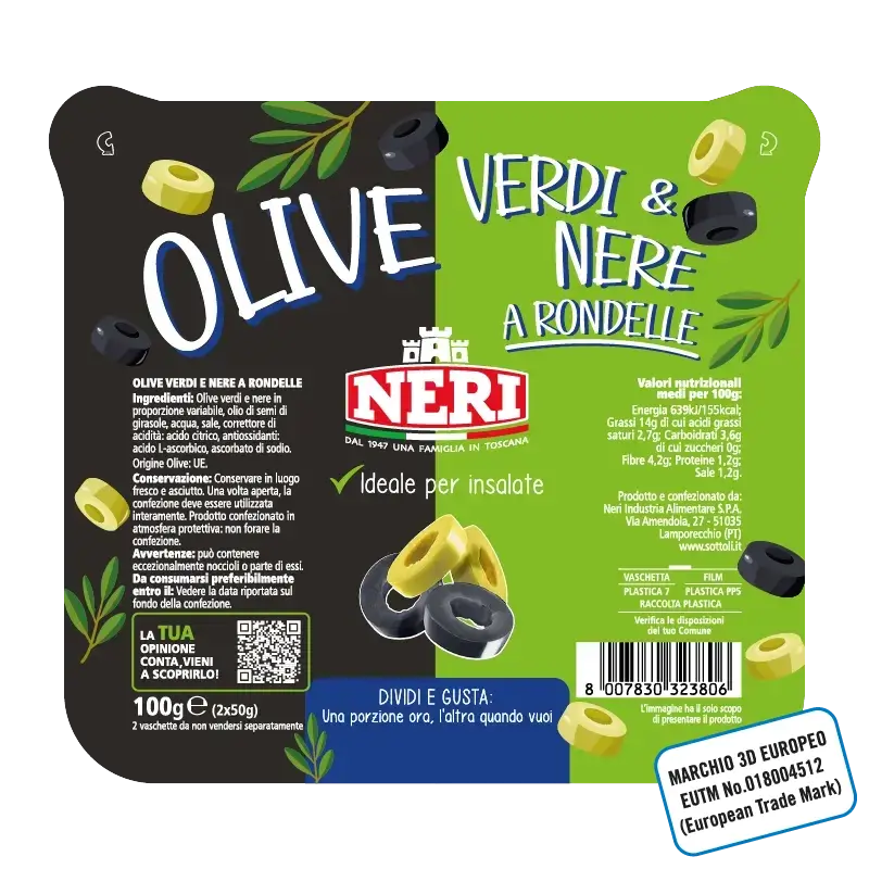 Olive mix a rondelle